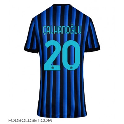 Inter Milan Hakan Calhanoglu #20 Hjemmebanetrøje Dame 2025-26 Kortærmet Inter Milan Hakan Calhanoglu #20 Hjemmebanetrøje Dame 2025-26 Kortærmet